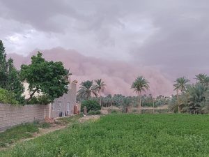 هل تضرب العاصفة الترابية بغداد والمحافظات الاخرى؟