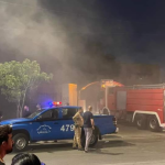 اندلاع حريق في مدرسة بمنطقة الاعظمية ببغداد