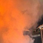 صحة البصرة: 6 حالات اختناق في حريق شنشل مول