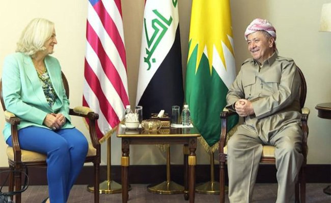 بارزاني: بقاء التحالف الدولي في العراق من عدمه مسألة وطنية