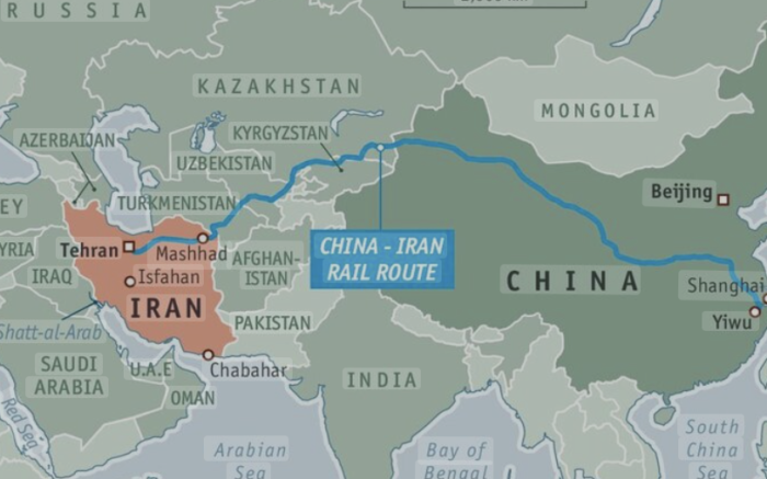 إيران تدخل الحزام الحديدي بقطار مع الصين يكسر العزلة ويختصر الزمن