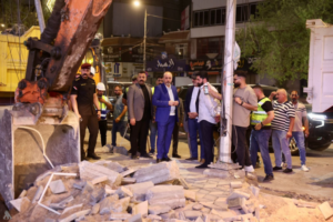 أمين بغداد يعلن انطلاق حملة إعمار شارع الربيعي وتحويله لمقطع نموذجي