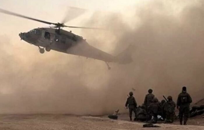 إنزال جوي إسرائيلي في موقع عسكري قرب دمشق