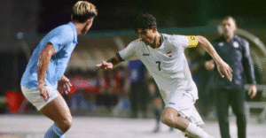 الأولمبي العراقي يهزم كمبوديا يتأهل لنهائيات آسيا