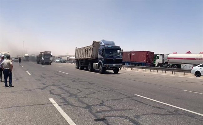 شرطة البصرة تطيح بسائق شاحنة قام بتسليب نفسه