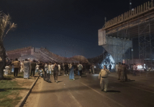 انهيار جسر في كربلاء: خلل فني وتقصير من قبل الشركة والمقاول