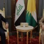 زيدان يبحث مع بارزاني الاسراع بتشكيل الحكومة