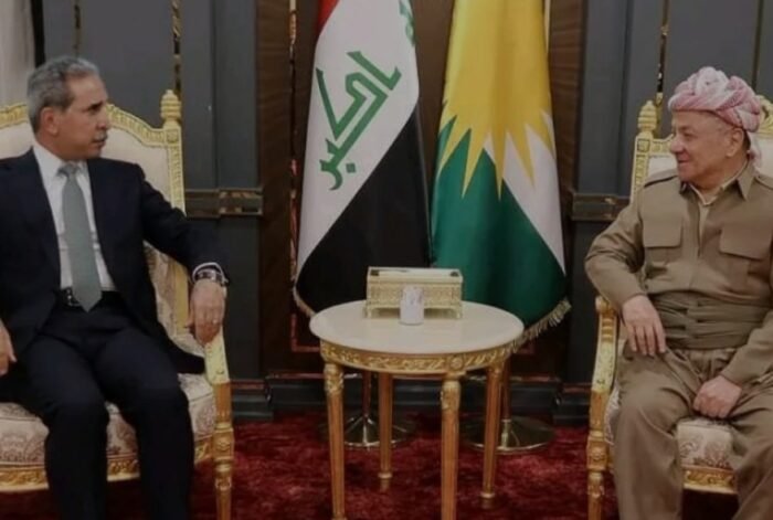 زيدان يبحث مع بارزاني الاسراع بتشكيل الحكومة