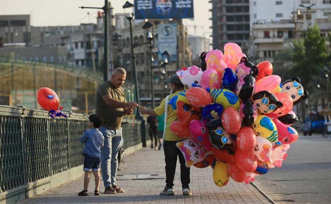 وفاة بائع بالونات بانفجار أسطوانة أوكسجين في بغداد