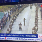 الإعلام الرسمي يروّج لأعدائه: جيش “جايينك على كربلاء” يستعرض على شاشة العراقية