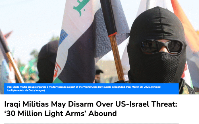 صحيفة أمريكية نقلا عن الحكومة العراقية: نزع سلاح الفصائل يتضمن تسليم المسيّرات والأسلحة الخفيفة والثقيلة