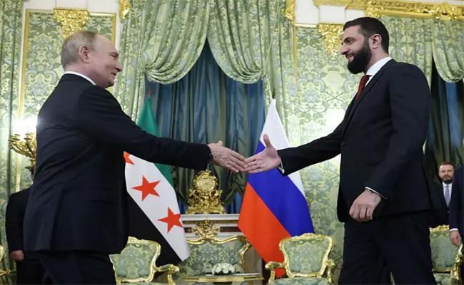 الشرع سيلتقي بوتين في موسكو