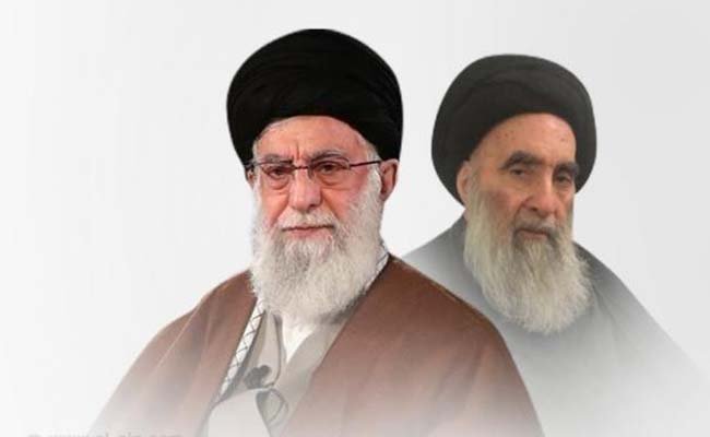 خامنئي يعزي المرجع الديني الاعلى السيد السيستاني بوفاة شقيقه