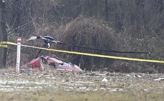 تحطم مروحية تقل 4 أشخاص في امريكا