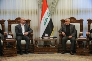 العامري وطالباني يبحثان مسار تشكيل الحكومة واستحقاق رئاسة الجمهورية