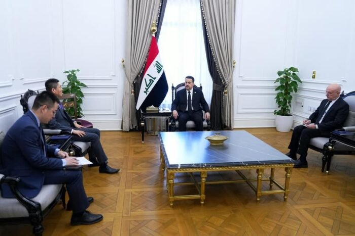 العراق والصين يناقشان تطورات الاوضاع لوقف الحرب في المنطقة