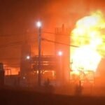 حريق في مصفاة نفط في الكويت جراء هجوم بطائرة مسيرة