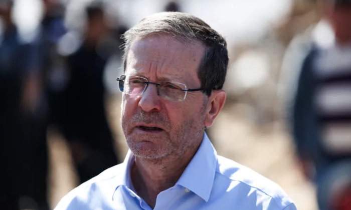 الرئيس الاسرائيلي يوضح أهداف الحرب ويعترف بتدني التأييد لها في أمريكا