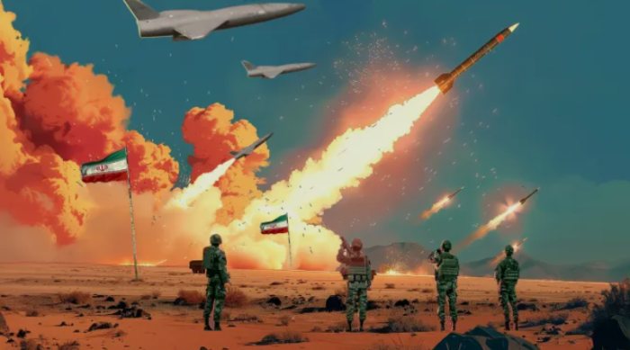 حرب الشرق الأوسط فب مرحلة بضربات عند مواقع نووية