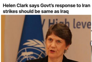 العراق في ذاكرة السياسة: هيلين كلارك تستحضر تجربة 2003 للحكم على الضربات ضد إيران