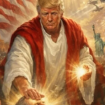 ترمب يصور نفسه في هيئة المسيح.. بعد هجومه على بابا الفاتيكان