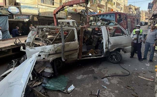 انفجار سيارة في حي الورود بدمشق