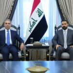 زيدان والزيدي يؤكدان أهمية التعاون بين السلطتين التنفيذية والقضائية
