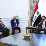 الزيدي وهاريس يناقشان تعزيز الشراكة بين بغداد وواشنطن