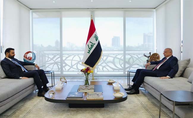 الزيدي والكاظمي يؤكدان على التعاون لتشكيل حكومة وطنية