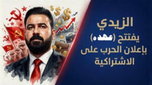 الزيدي يفتتح (عهده) بإعلان الحرب على الاشتراكية