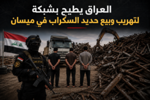 العراق يطيح بشبكة لتهريب وبيع حديد السكراب في ميسان