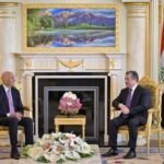 بارزاني وبرّاك يؤكدان على دعم حكومة الزيدي لتحقيق الازدهار الاقتصادي