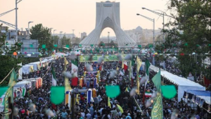تظاهرات في ايران ضد الاتفاق المرتقب مع الولايات المتحدة