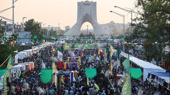 تظاهرات في ايران ضد الاتفاق المرتقب مع الولايات المتحدة