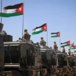 الجيش الأردني يعلن سقوط ثلاثة صواريخ إيرانية في أراضي المملكة