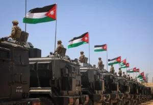 الجيش الأردني يعلن سقوط ثلاثة صواريخ إيرانية في أراضي المملكة