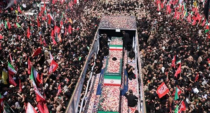 تشييع الشهيد خامنئي في العراق تحوّل إلى استعراض نفوذ ورسالة تحدٍ لواشنطن