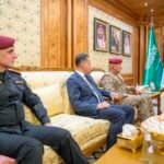 الشمري يلتقي وزير الدفاع السعودي ويبحثان التعاون العسكري والدفاعي