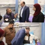 أمين بغداد يتفقد المصابين إثر الاعتداء الدورة ويتكفّل شخصياً بتكاليف علاجهم