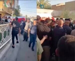 تشييع جثمان العميد هشام محمد في بغداد وسط حضور رسمي وشعبي واسع