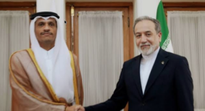 إيران وقطر تبحثان مضيق هرمز في ظل تضييق الحصار