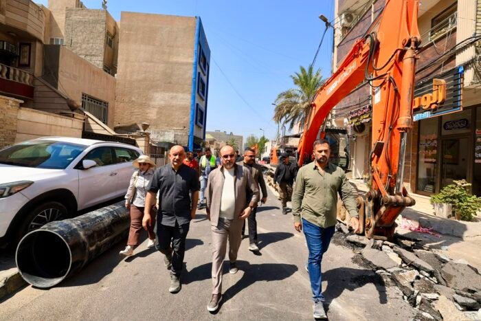 أمانة بغداد في الميدان.. استعدادات مبكرة قبل أول قطرة مطر و مجسّر عنتر يتحول إلى تريند
