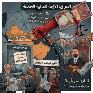 “فلوس ماكو” رسالة صريحة بأن الأزمة تحتاج الى إدارة لا تبريرات