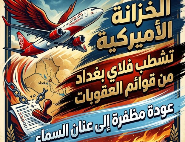  الخزانة الأميركية تشطب فلاي بغداد من قوائم العقوبات.. عودة مظفرة إلى عنان السماء