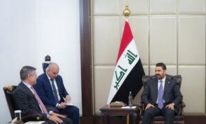 الزيدي والقائم بالأعمال الأمريكي يؤكدان على أهمية اعتماد الحوار والوسائل الدبلوماسية لخفض التوتر