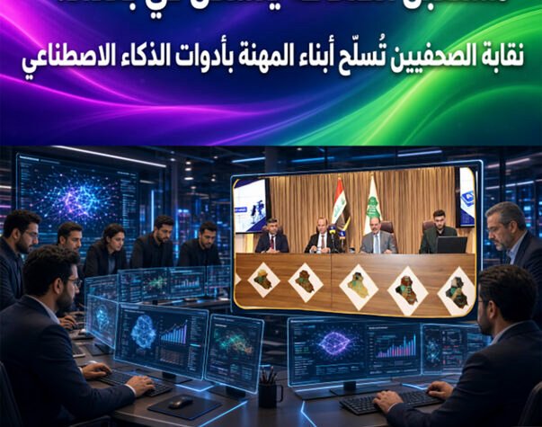 مستقبل الصحافة يتشكل في بغداد: نقابة الصحفيين تُسلّح أبناء المهنة بأدوات الذكاء الاصطناعي