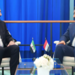 الزيدي والشرع يبحثان العلاقات الثنائية وخفض التوتر الإقليمي