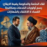 لقاء الحكمة والحكومة يضبط الايقاع: رسم أولويات الخدمات ومكافحة الفساد لا الاكتفاء بالشعارات