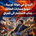 الزيدي في جولة أوربية لتنويع مسارات الطاقة وجذب الاستثمار الى العراق