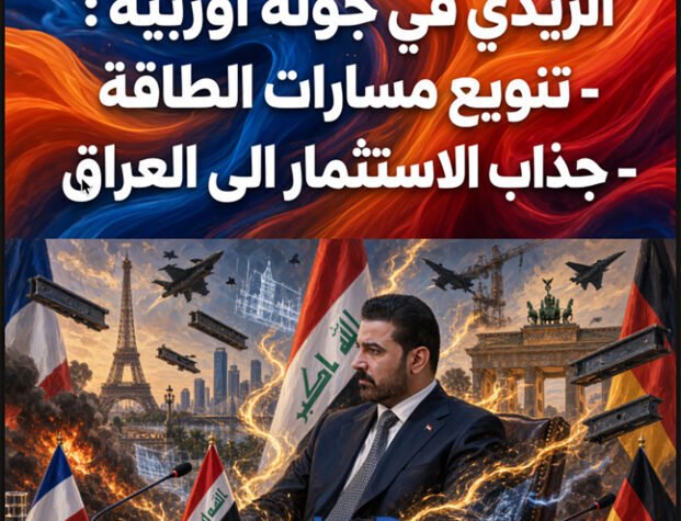 الزيدي في جولة أوربية لتنويع مسارات الطاقة وجذب الاستثمار الى العراق